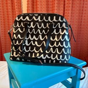 Adorable Kate Spade B&W Satchel